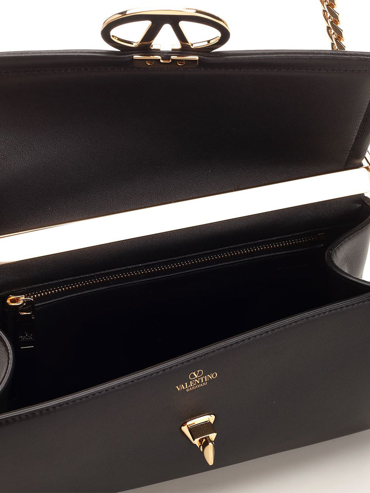 Valentino Garavani Deluxe Nappa Shoulder Bag Shoulder Bags - Black | 5b620f747af54301527be38240feebf84e62b470