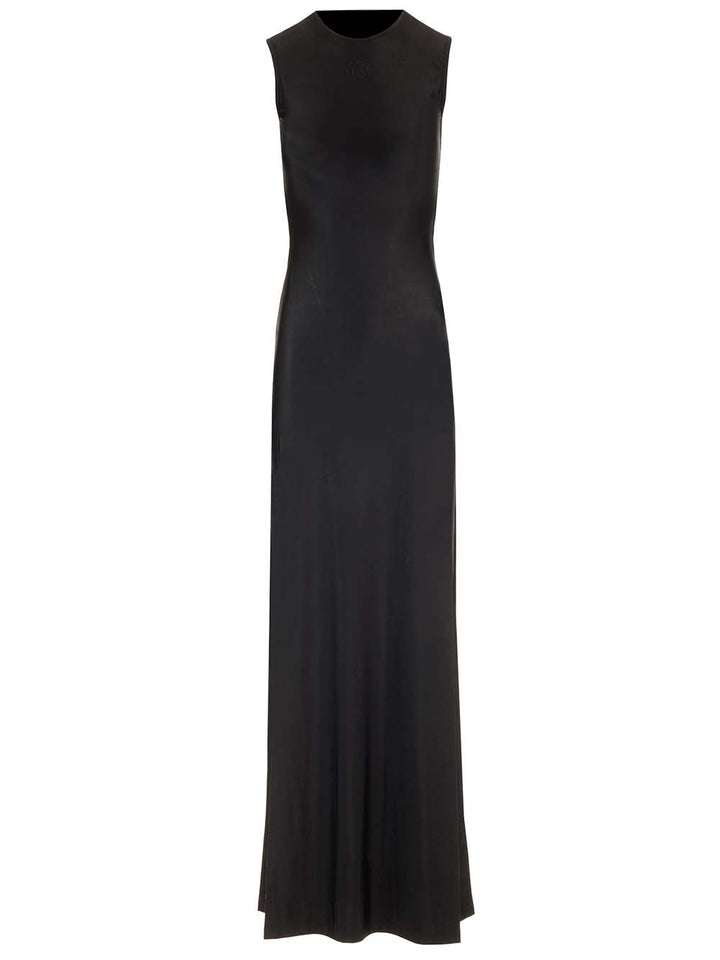 Marine Serre Jersey Midi Dress Dresses - Black | 4a1099af2f01e925ed577f2c9c93b56a75220853