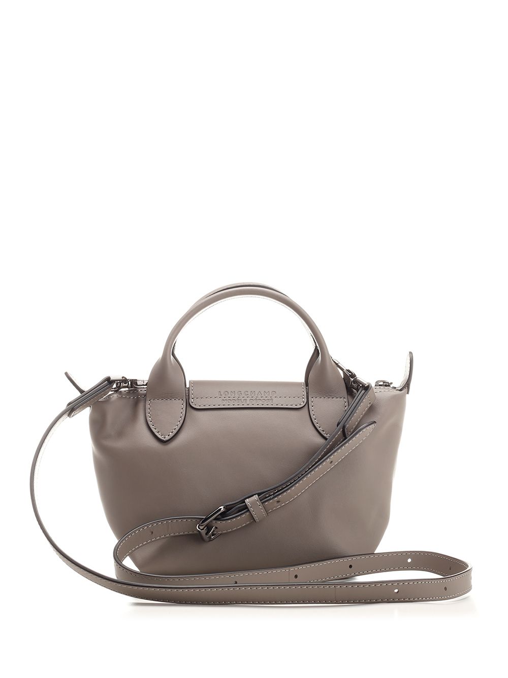 Longchamp Paris Le Pliage Xtra Xs Handle Bag Handbags - Grey | b3a46d33aa838a437319e2acf94a55e622cebaeb