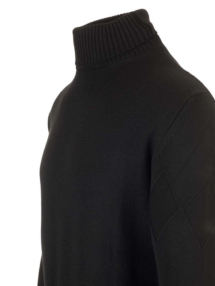Ballantyne Merino Wool Turtleneck Knitwear - Black | 0081dd46b21e3f4f6fcce5641808c738756f60bc