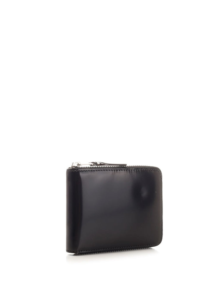 Comme Des Garcons Wallet Black Leather Wallet Small leather goods - Black | 58c416a0d0341ac92d4e070e56ad07622dc49626