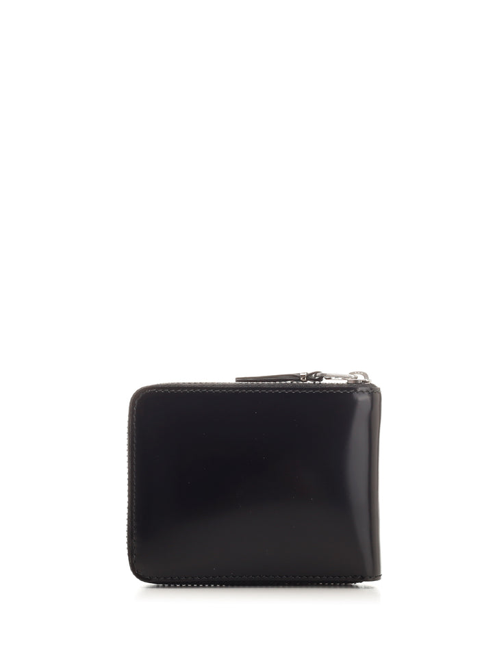 Comme Des Garcons Wallet Black Leather Wallet Wallets - Black | 2bffef28ff3cd34be125b92c2b7f8508d16c4aa5