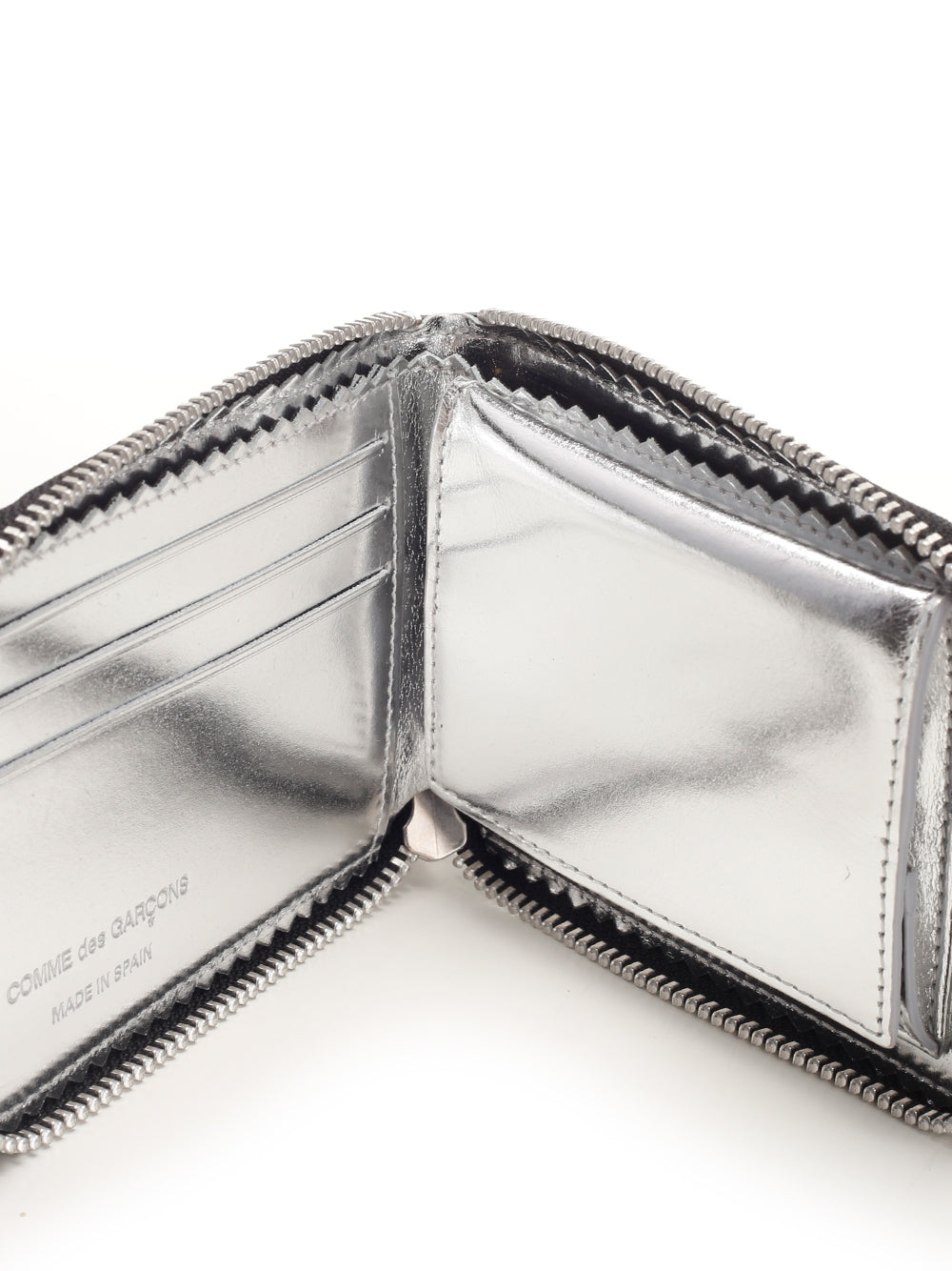 Comme Des Garcons Wallet Black Leather Wallet Wallets - Black | 8ef313bc1778e5f359e3845008c6f6081b40b69f