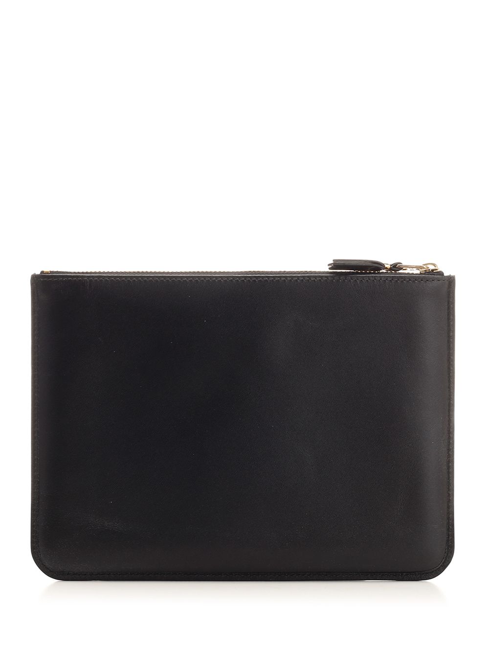 Comme Des Garcons Wallet Black Leather Pouch Small leather goods - Black | d27362800407dee0856e2d61739271df537a64bf