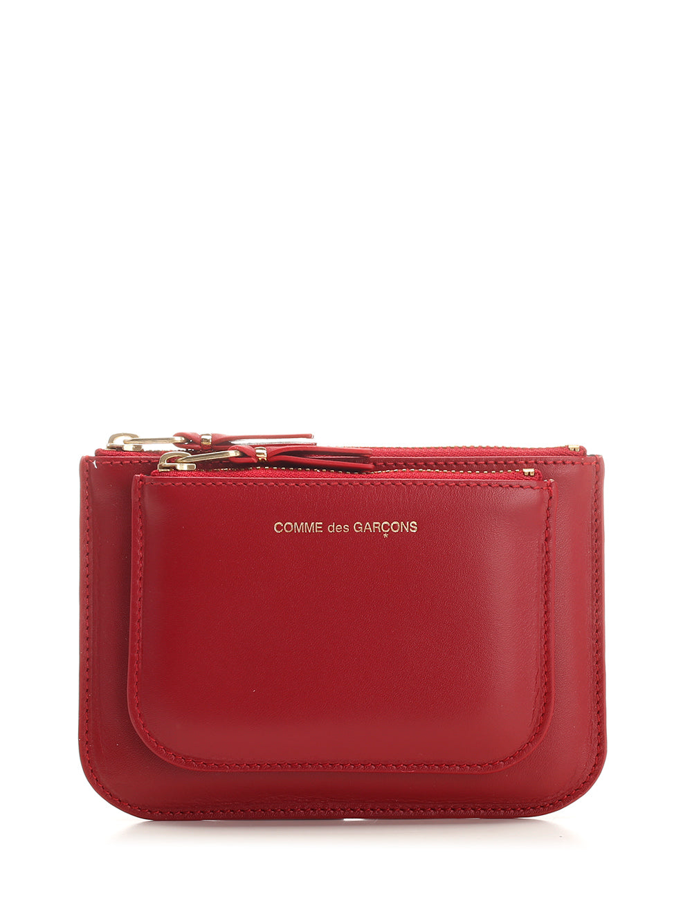 Comme Des Garcons Wallet Small Red Leather Coin Purse Wallets - Red | 30726ee8e07af31e8abf2cfb6a0ed3bc3a28cc25