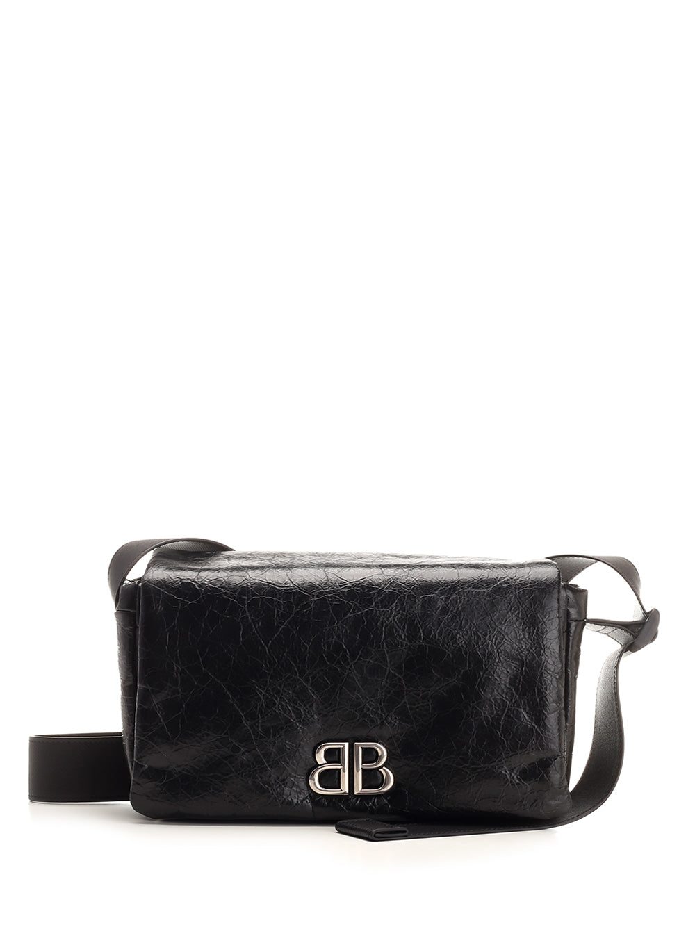 Balenciaga Monaco Messenger Crossbody Bags - Black | 60a585d6efd9645a372f58971f2c2a7579fdff88