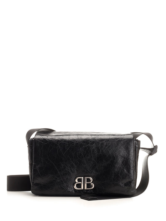 Monaco Messenger Crossbody Bags Black