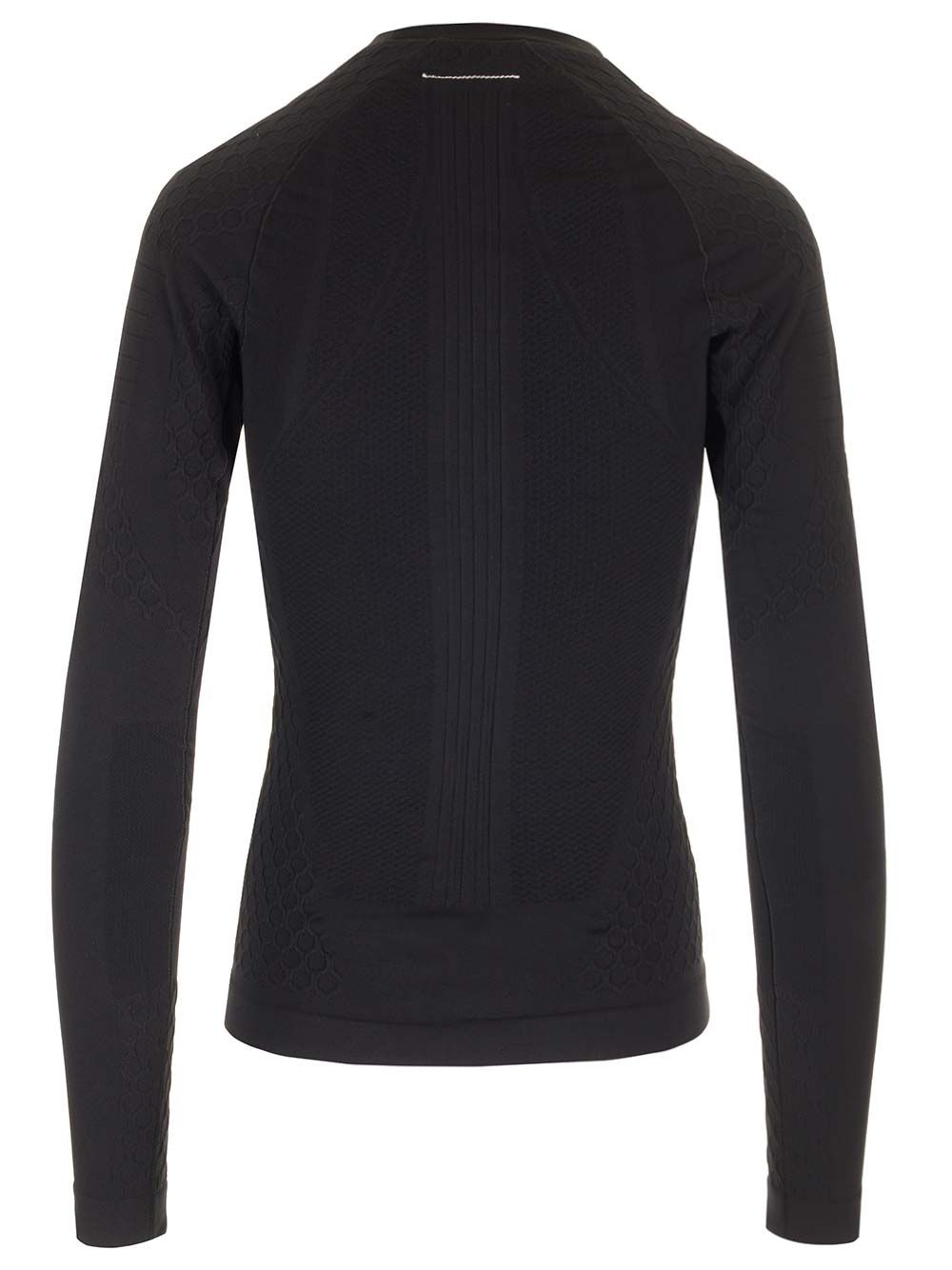 Mm6 Maison Margiela Black Thermal Shirt T-Shirt - Black | d4910d6d0605b1d64fc4c8e126f7328c349b0c0b