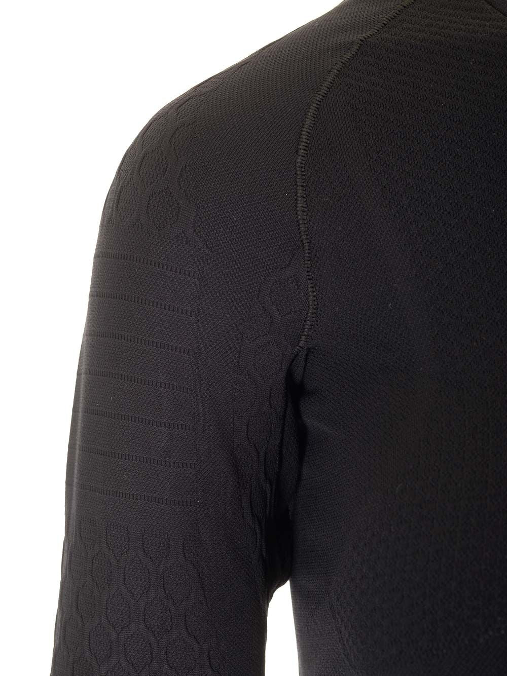 Mm6 Maison Margiela Black Thermal Shirt T-Shirt - Black | db6d7e19a7298ab73332a432d72533291190a7db