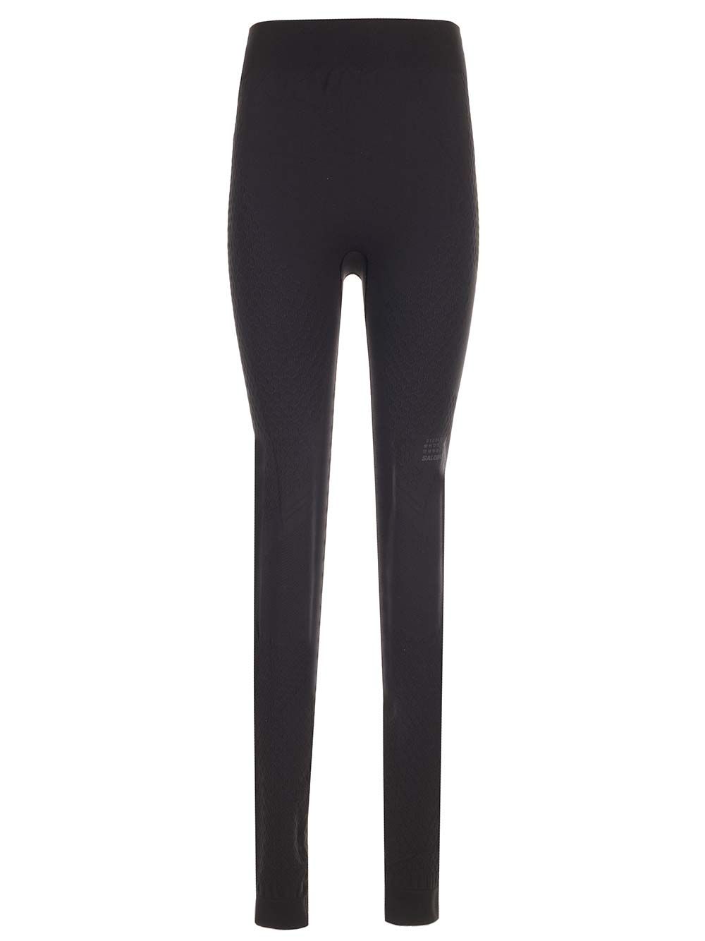 Mm6 Maison Margiela Thermal Leggings Trousers - Black | c17a050a6e6d075f8e01ed4dd4bf0edf5c073047
