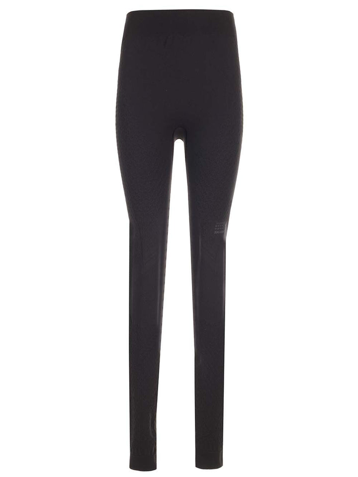 Mm6 Maison Margiela Thermal Leggings Trousers - Black | c17a050a6e6d075f8e01ed4dd4bf0edf5c073047
