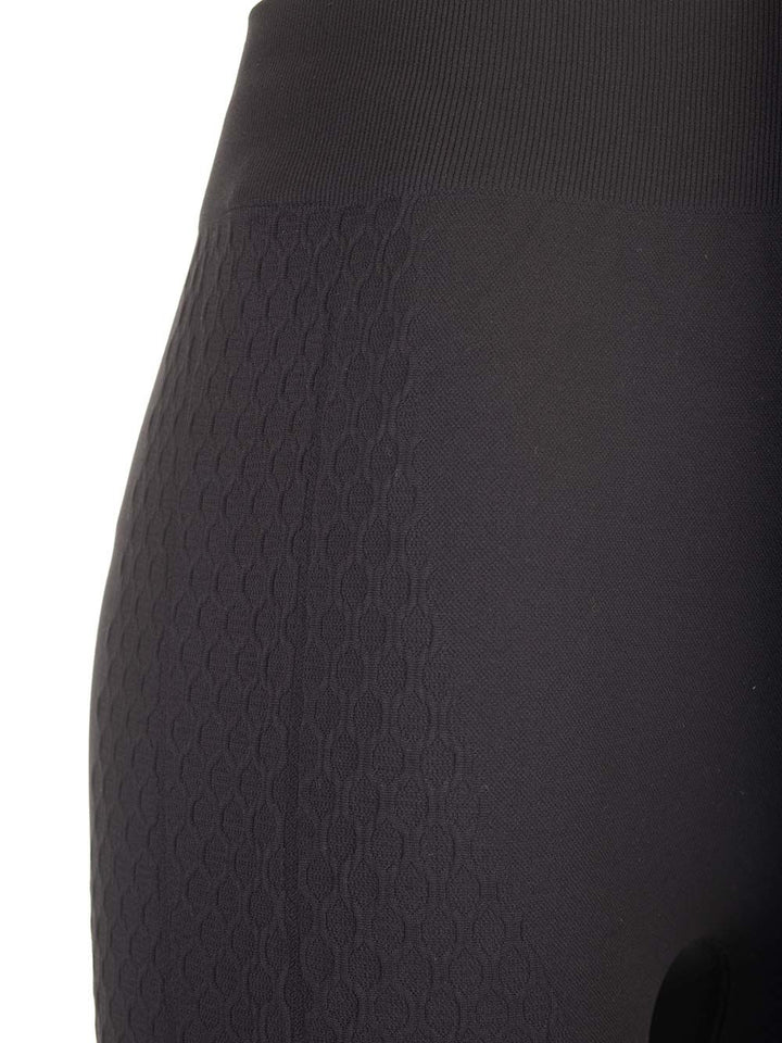 Mm6 Maison Margiela Thermal Leggings Trousers - Black | 220f54fd7b1bd3d76e1975eed1ff0be24aa0e63c