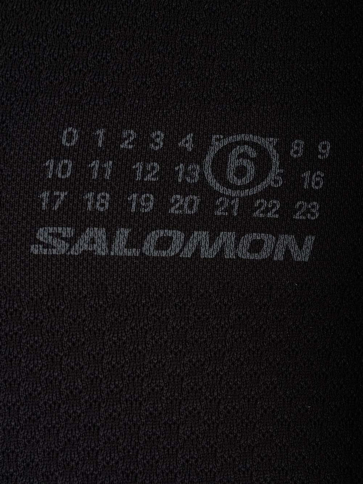 Mm6 Maison Margiela Mm6 X Salomon Gore-Tex Long Sleeve T-Shirt Knitwear - Black | 0bbf9764d9ca71bd752c4cf7923bb734bceba326