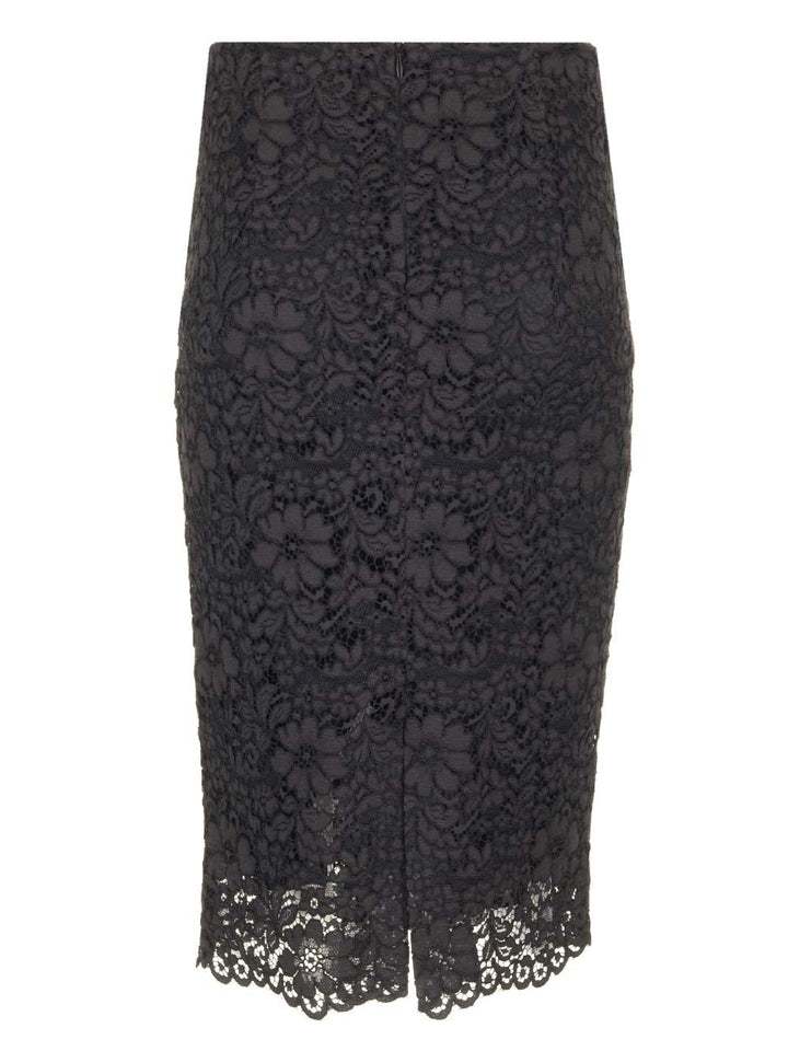 Al Duca D'Aosta Lace Pencil Skirt Skirts - Black | bcf95f4aee495989d326bc076a6c23de5e3bdda8
