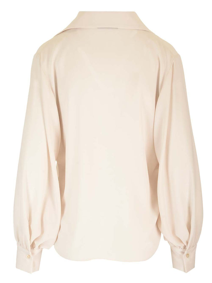 Al Duca D'Aosta Long-Sleeved Top Skirts - White | 14b050646a15b84ff2bc9e9ba07815ff148f2c4c