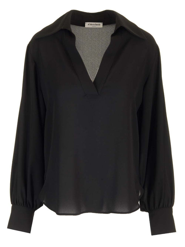 Long-Sleeved Top Skirts Black
