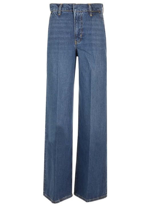 Wide Leg Jeans Blue