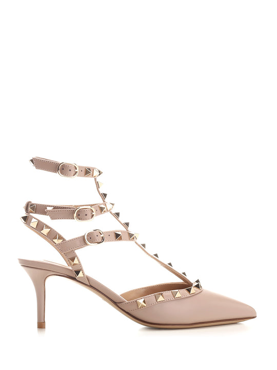Rockstud Pumps Beige
