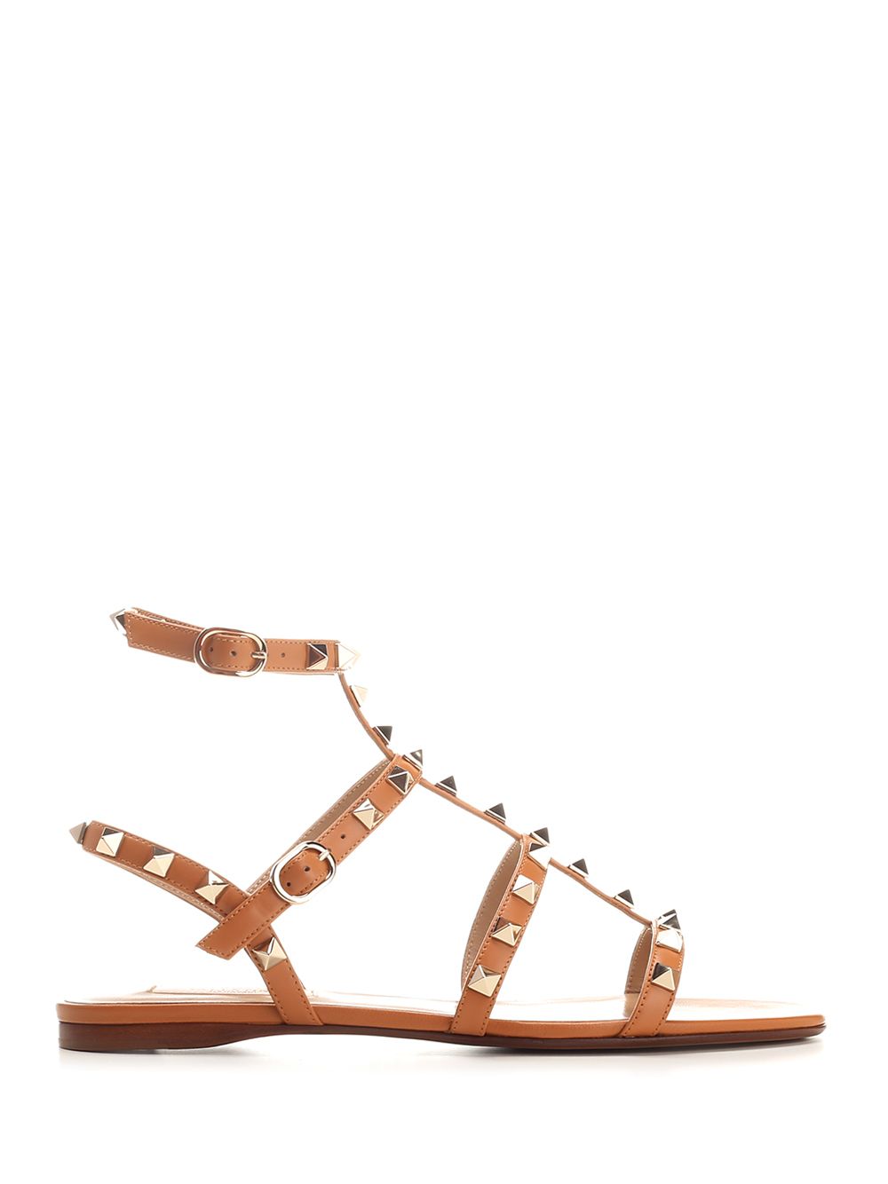 Valentino Garavani Rockstud Sandals - Beige | 142e4e42b14dd9a4a86003b42d41c15f76401759
