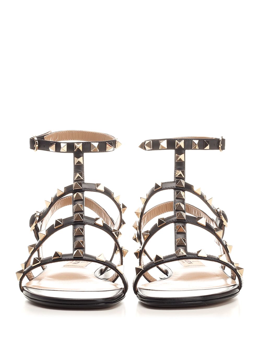 Valentino Garavani Rockstud Sandals - Black | ac0bbbd373d8a3b905cfe286d5d6b0b2f3fa6f57