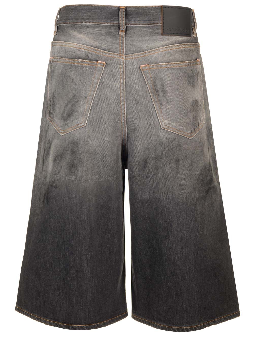 Acne Studios Short Jeans Trousers - Blue | 8c1b2e0e9637756721d1fedac717f76d652a632a