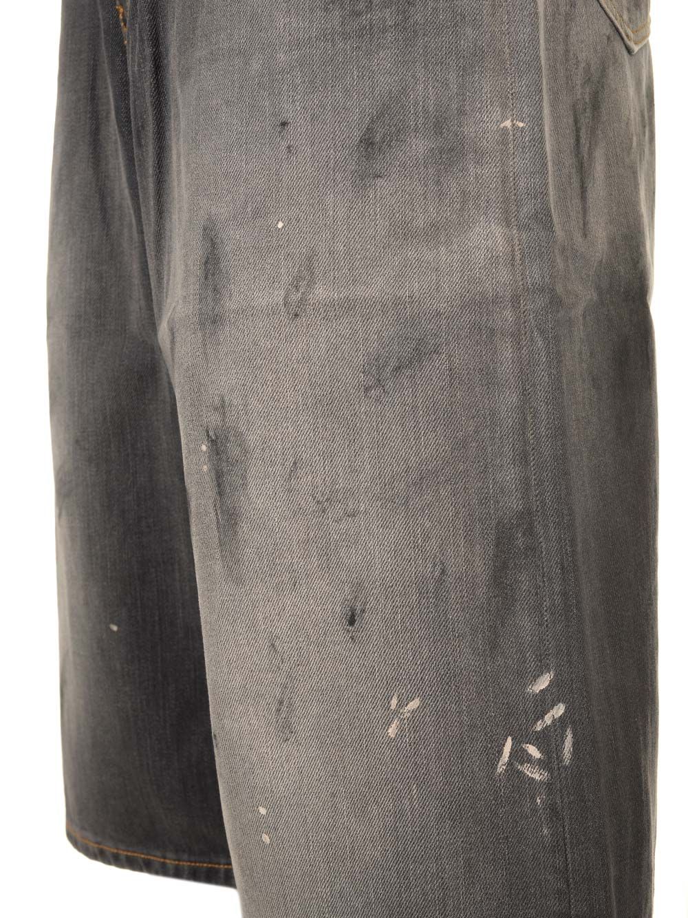 Acne Studios Short Jeans Trousers - Blue | ef93225f13cc7d1a74e20cea14338fb4345e39c2