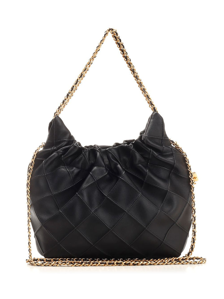 Tory Burch Fleming Drawstring Bag Handbags - Black | ba9e07660c3fb9f6dda42f696be02144ee8ed33f
