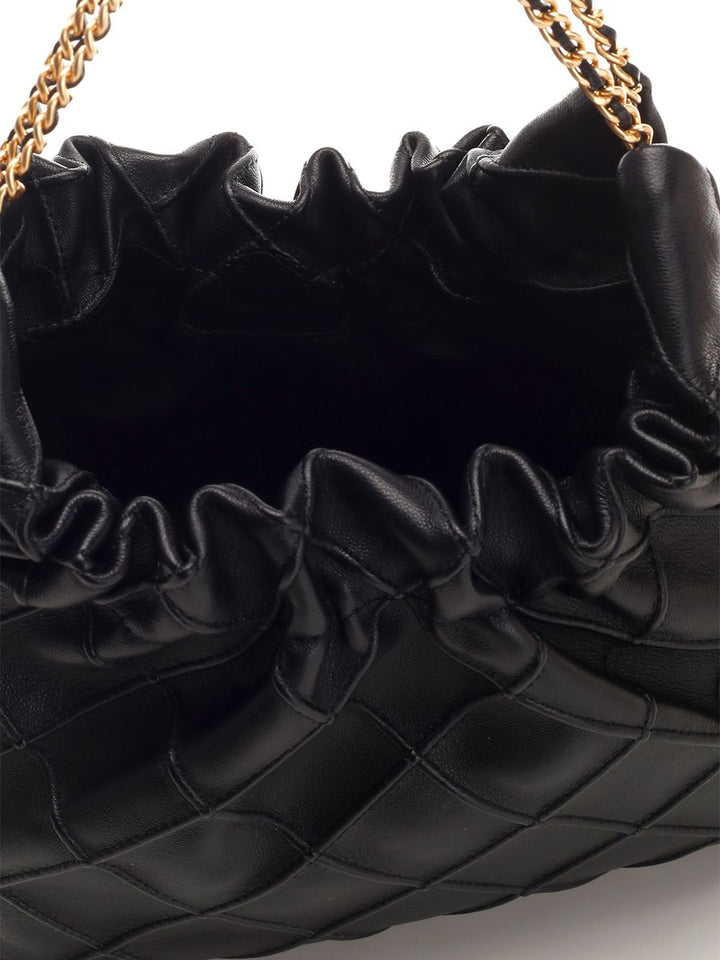 Tory Burch Fleming Drawstring Bag Handbags - Black | 8fbdd8266d92208015c6a6adf4d716896c8e750e