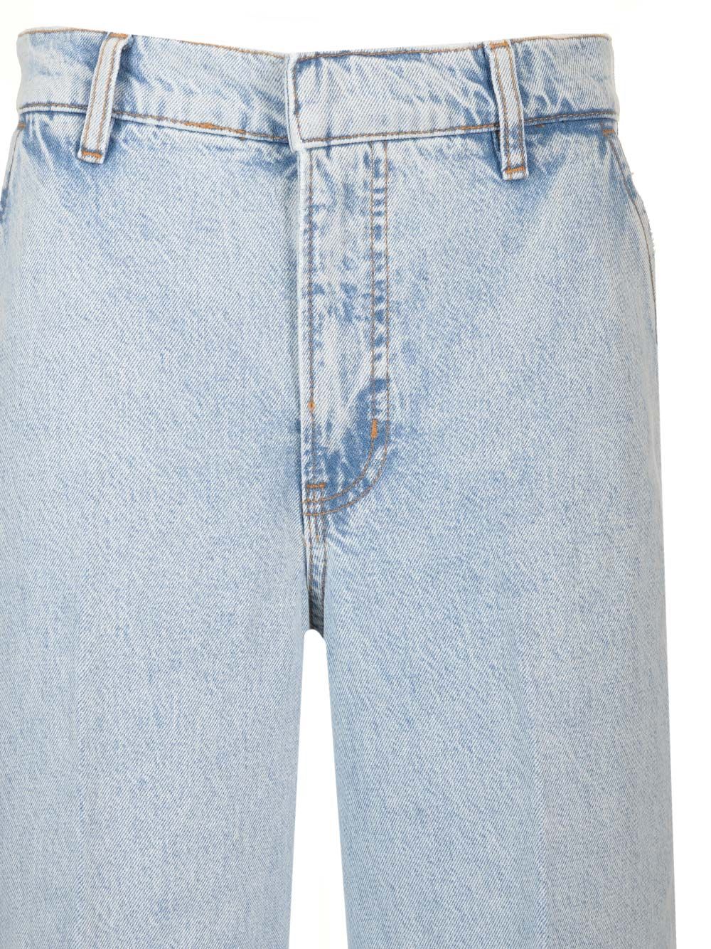 Frame Wide Leg Jeans - Light blue | 2875abcc3c527c87c5a159dd6d83814829de337e