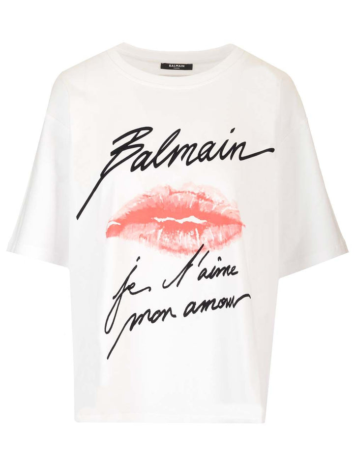 Balmain Je T T-Shirt - White | fe96bf5784ea438fcb986d3ac962cc5a412daec5