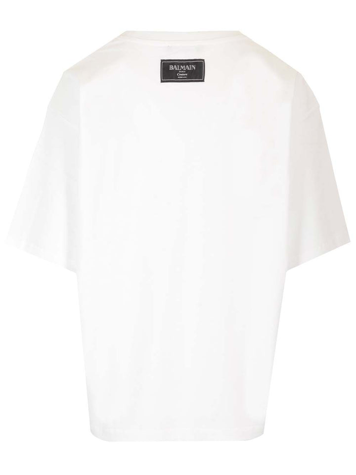 Balmain Je T T-Shirt - White | 6394bab544f62c82d989242178e8e6d3d97d3604