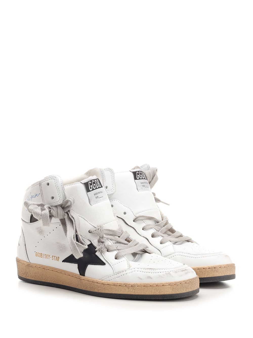 Golden Goose Deluxe Brand Sky-Star Sneaker Sneakers - White | 2e4c8bdb39f413dd6f1e2e67e4dad14284c3f1e0