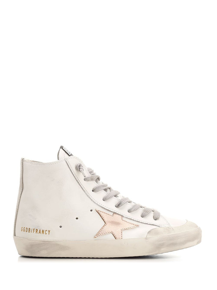 Golden Goose Deluxe Brand Francy Sneakers - White | 025a61689890d51cc4647fe4302501e47efac319