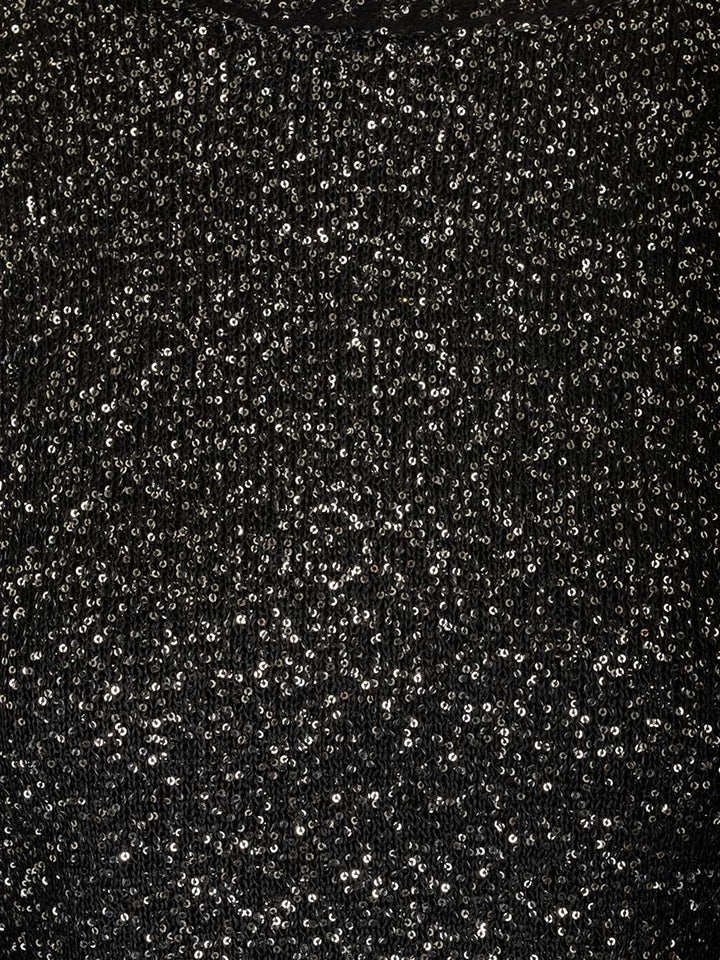 Golden Goose Deluxe Brand Sparkling Sweater Sweatshirts - Black | 60d059e67e3adbf2dd404c83b70cf242de0e32b7