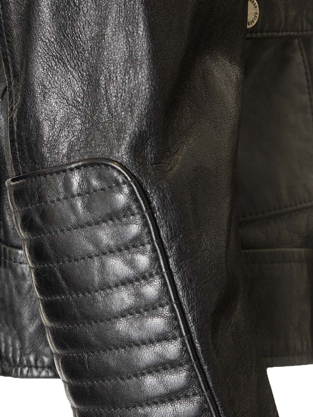 Golden Goose Deluxe Brand Leather Biker Jacket Jackets - Black | 5e90c7697556cc27769d6b0bc216397788434ed9