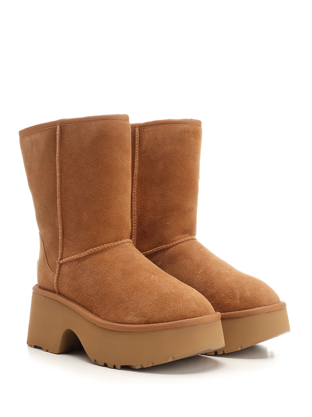 Ugg Classic Short New Heights Boots - Beige | 5a5dd1c772d64758bb02eab3957c5fc4244e15f3