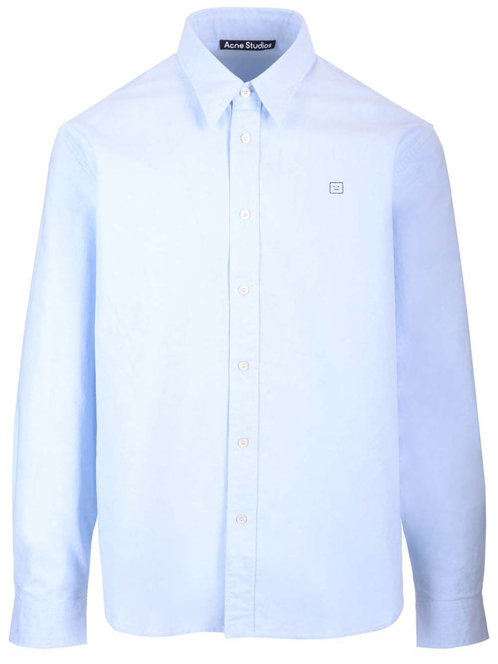 Acne Studios Shirt Regular Fit Shirts - Blue | 6eb4d1a66137e4f2cee5aec3dd84d3983e10b820