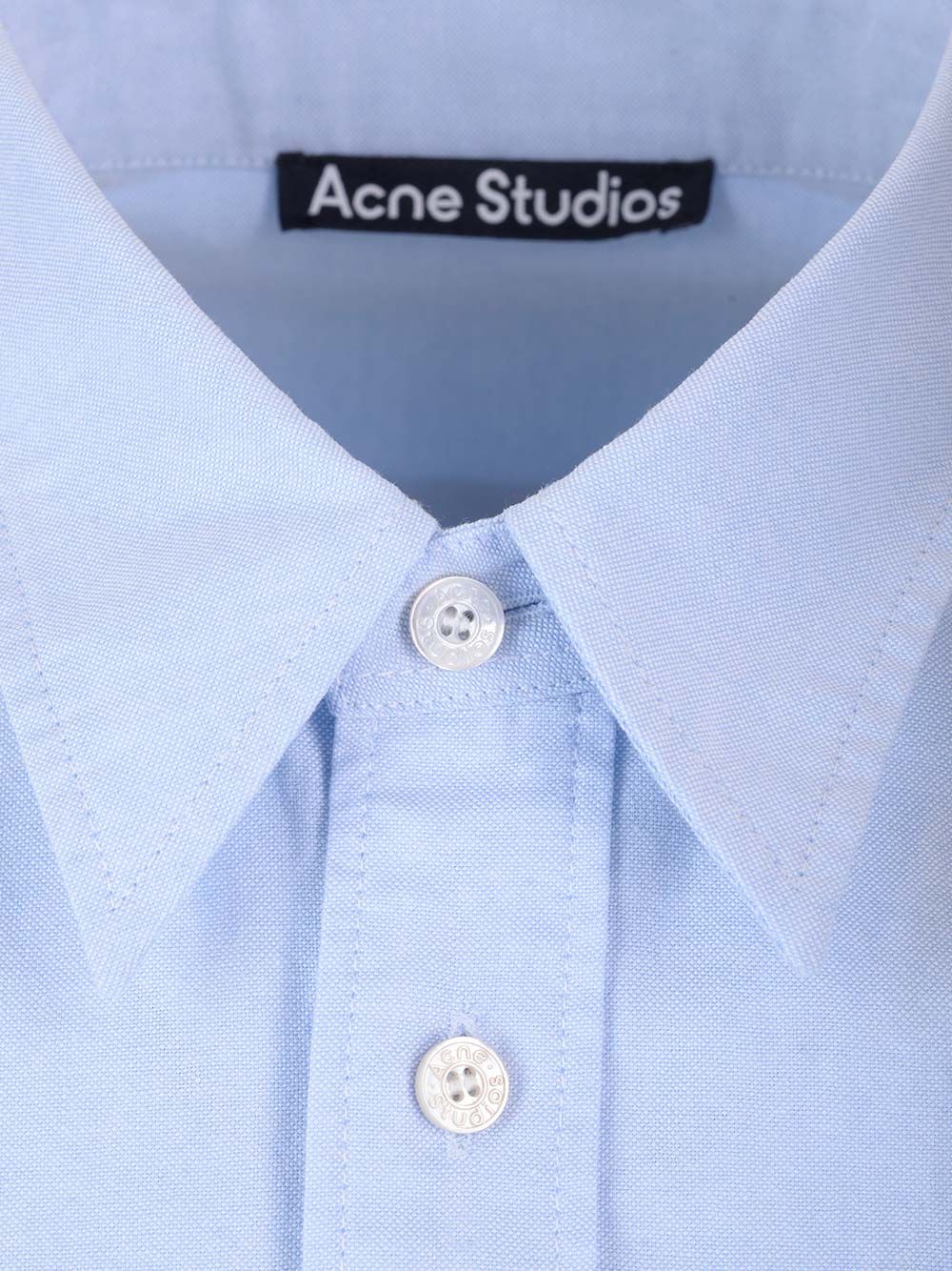 Acne Studios Shirt Regular Fit Shirts - Blue | e8699bc035ca33fff602ca0955eab8223fcfe513