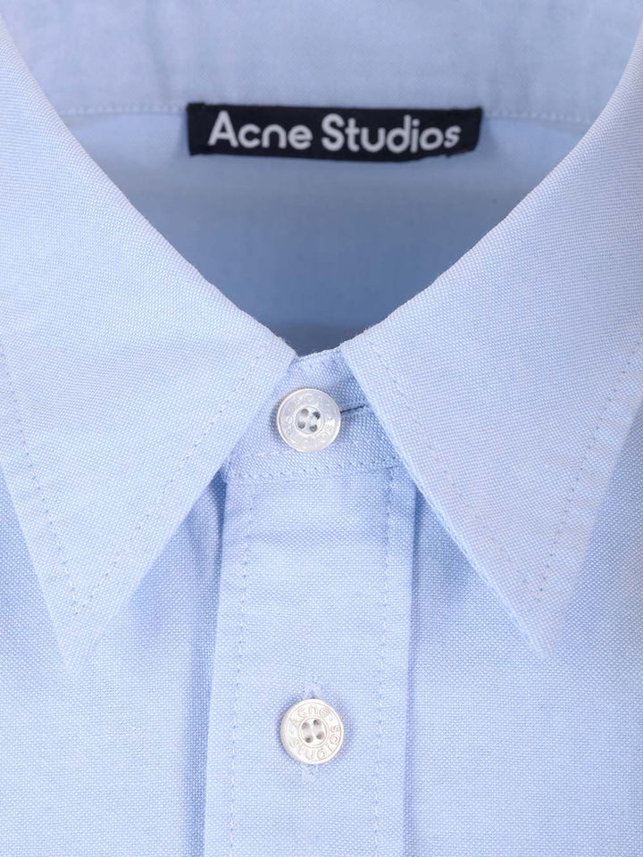 Acne Studios Shirt Regular Fit Shirts - Blue | e8699bc035ca33fff602ca0955eab8223fcfe513