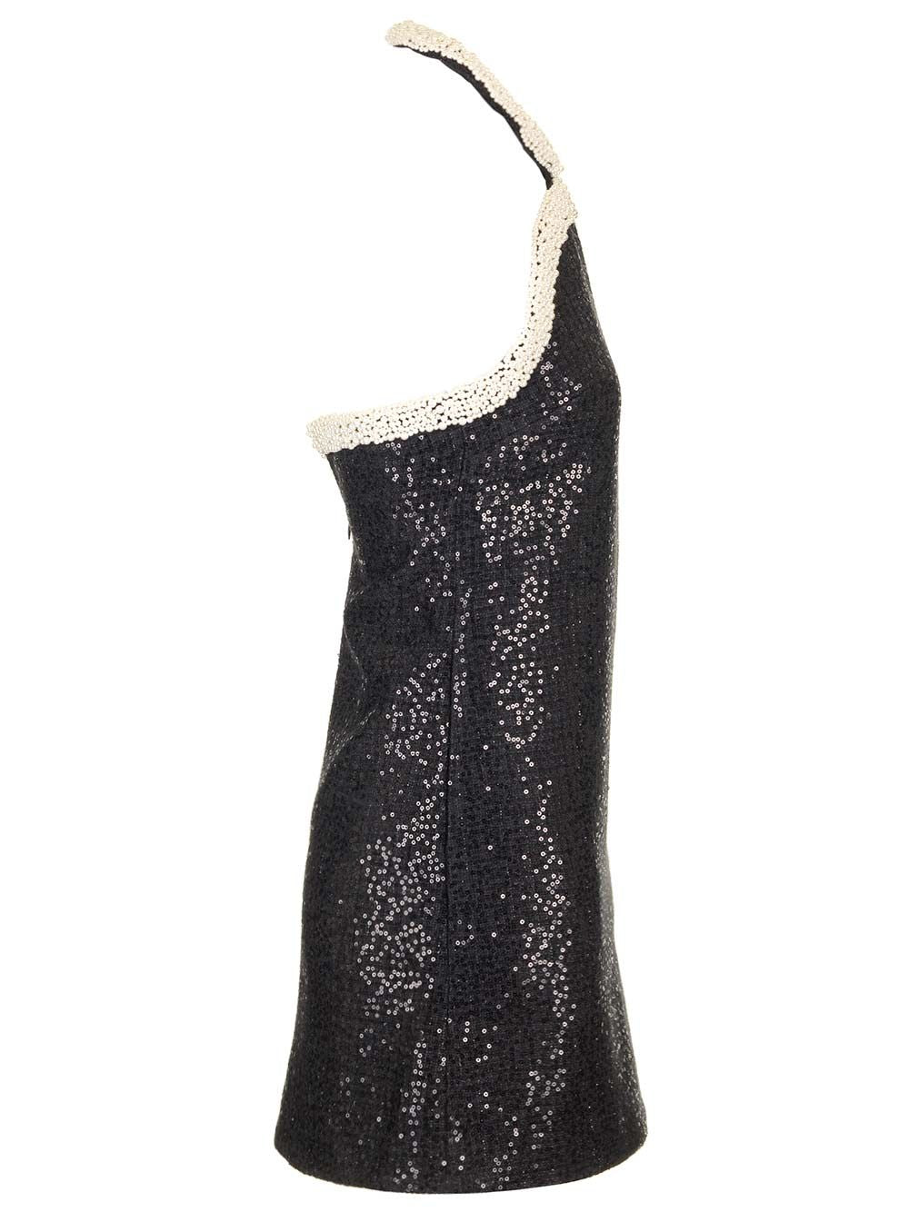 Self-Portrait Embellished Bouclè Mini Dress Dresses - Black | deb24c272043a20c54c161cc7fca468b5e02c2b1