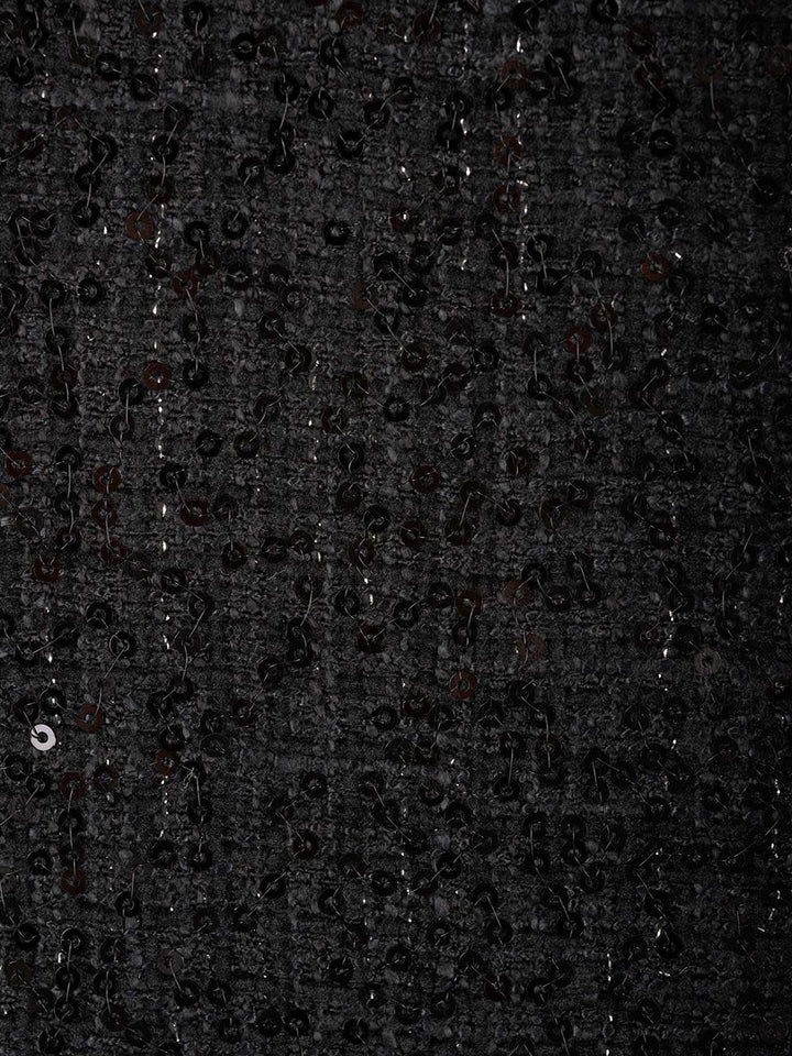 Self-Portrait Embellished Bouclè Mini Dress Dresses - Black | 4a8ff53d44263265d75cf6be3e37a69d4d63378a