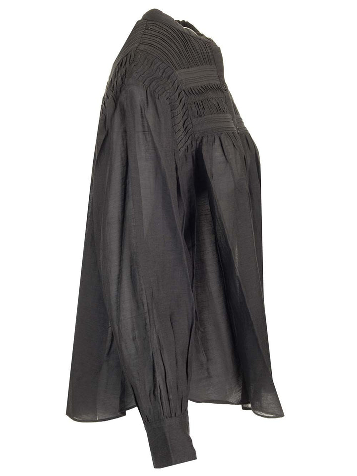 Marant Etoile Plalia Tops - Black | 974b9c2d719996482cf1768fde278738e246b47d