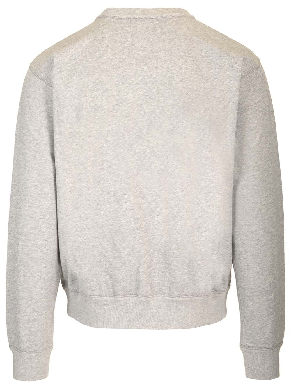 Marant Sweatshirt With Logo Sweatshirts - Grey | 6a2dbb571ec828a2532d3c97416a4ad33d59c5e2