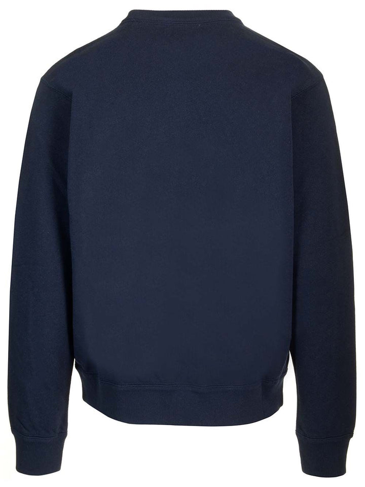 Marant Sweatshirt With Logo Sweatshirts - Blue | b0e1eb3653953abdd7aff13a5a6c981876616df7