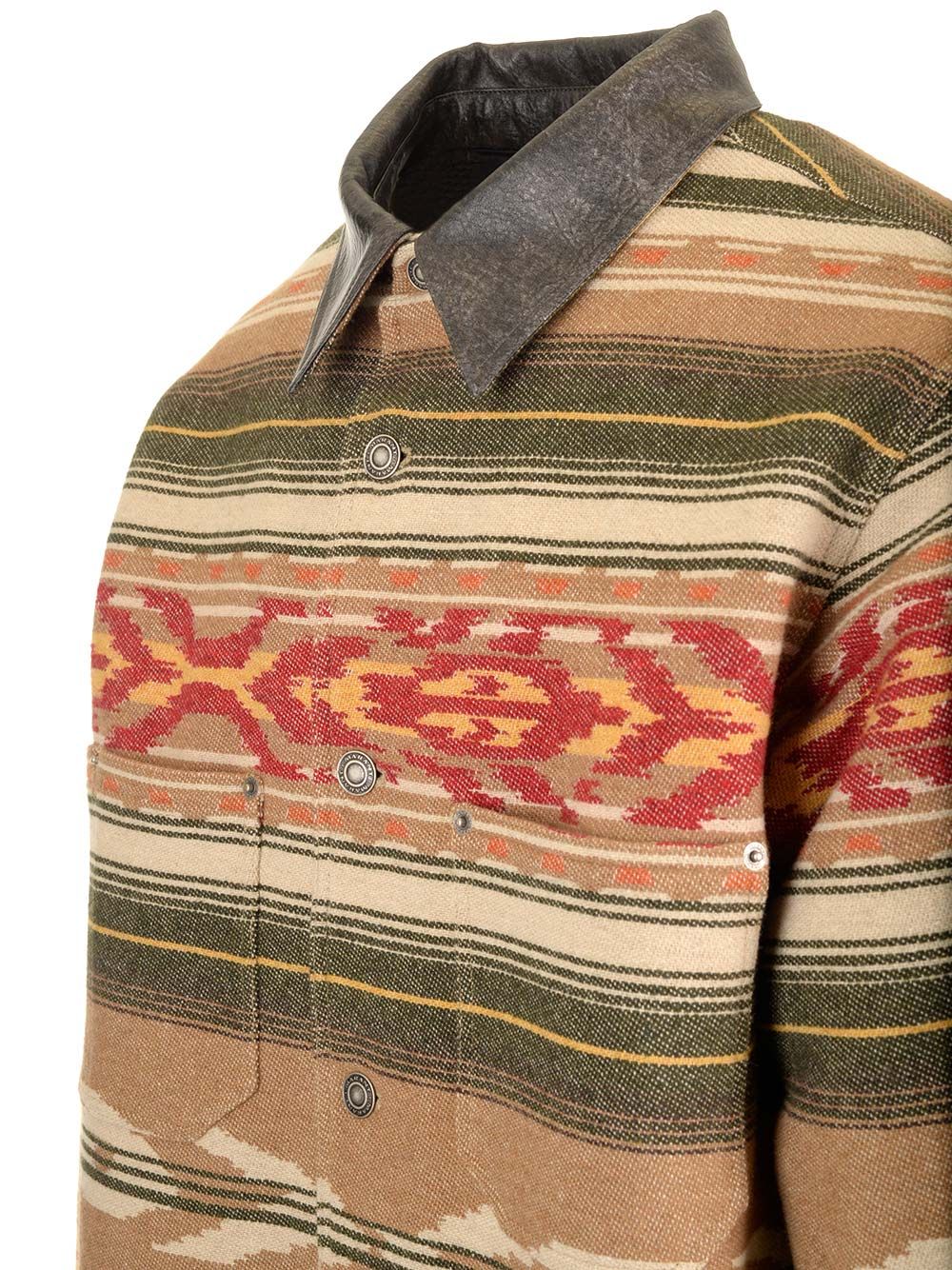 Marant Dalton Shirts - Beige | 448eff5ab8ba4e24014a610a8f139a9ddf7c6290