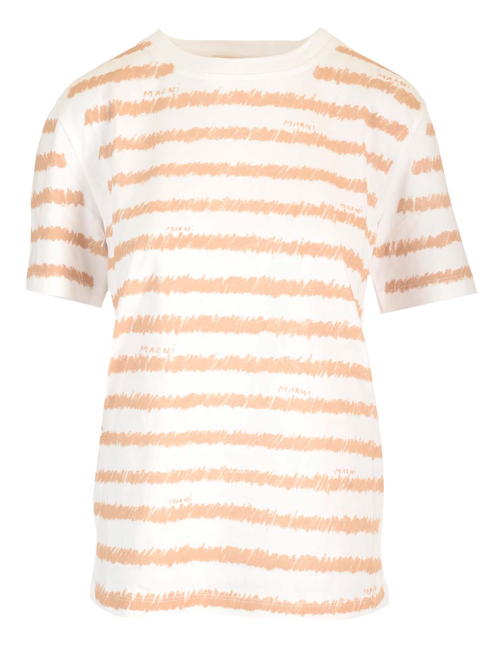 Marni Printed T-Shirt - White | ce46b9e5b263c6d258596225cd3959cb5d098539