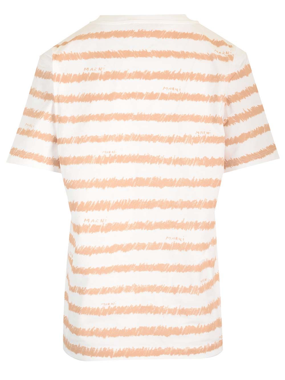 Marni Printed T-Shirt - White | cb1405b0d4fc31337965b9b3e7aa1e57f6ec4d42