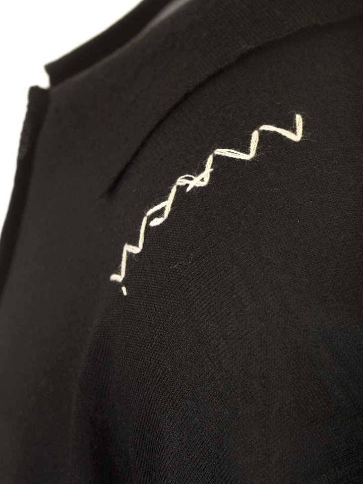 Marni Knitted Polo shirt - Black | 3a16f3bf1261c2d8d6294c7d93c4c81ed51df2f6