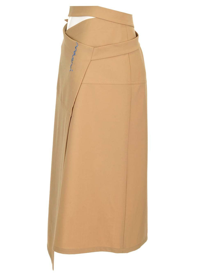 Marni Wrap Skirt Skirts - Beige | 02504fac29ce260c61746f6e197cf4e44e8fe722