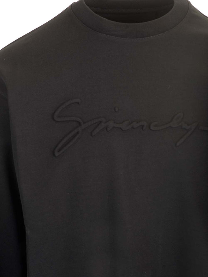 Givenchy Long-Sleeved T-Shirt Knitwear - Black | ba84353e214ad0f592468f1cb4feeada6a478bf9